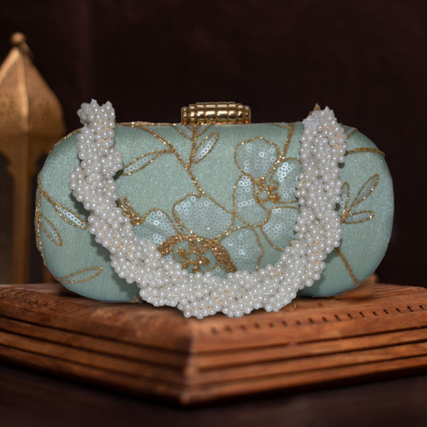 Testing Product - Anaya Capsule Mint Clutch - ArtFlyck