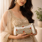 Sitara Ruby Clutch