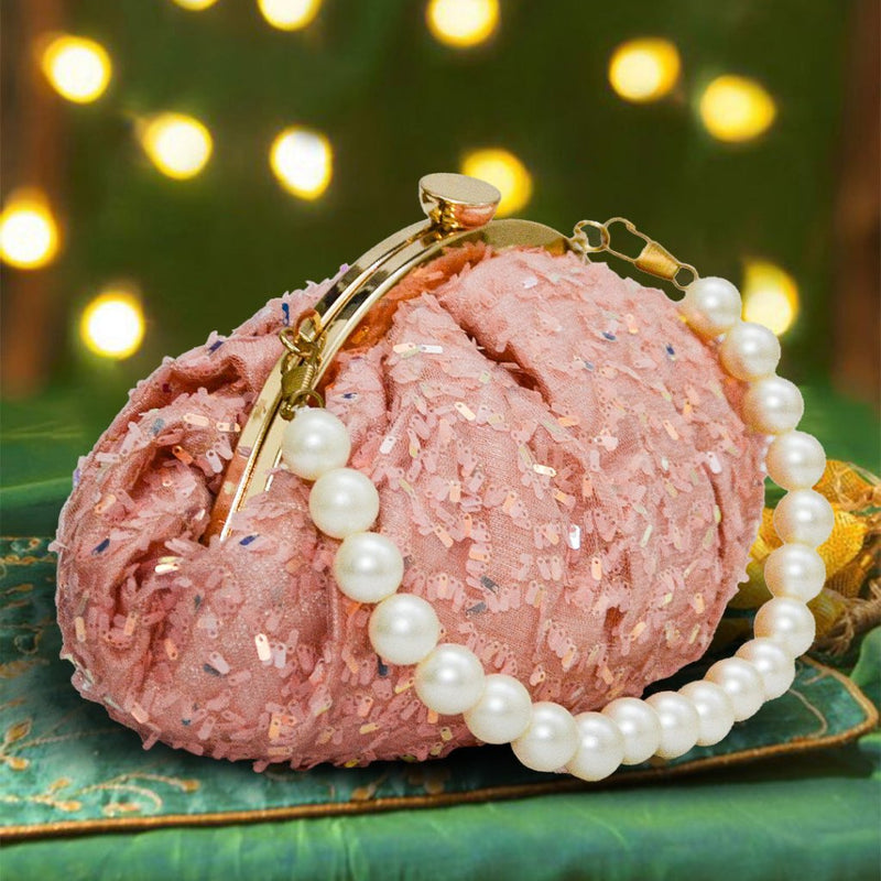 Anaya Sequin Batua | Pink - ArtFlyck