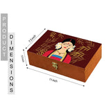 Dulhan Rectangular Jewelry Box - ArtFlyck