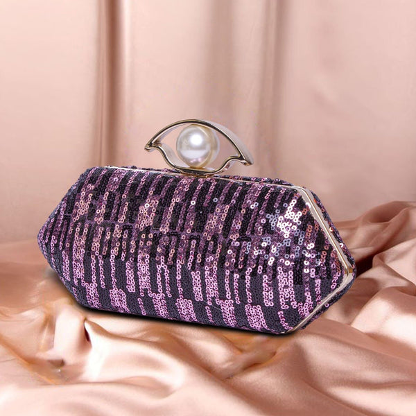 Elegant Sequence Party Clutch - ArtFlyck