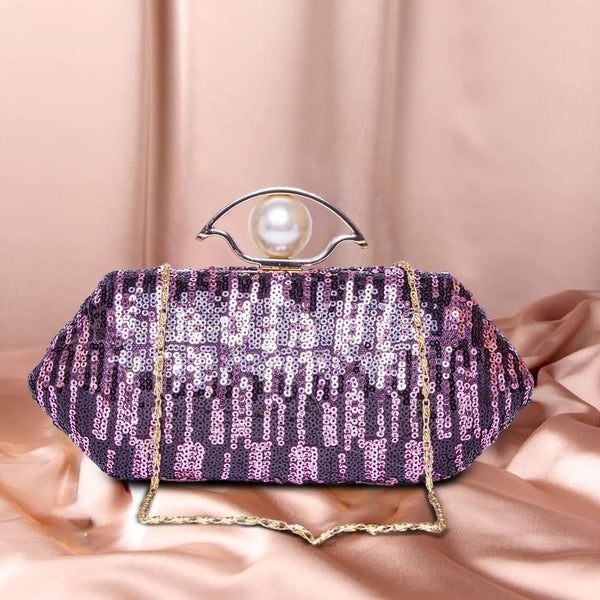 Elegant Sequence Party Clutch - ArtFlyck