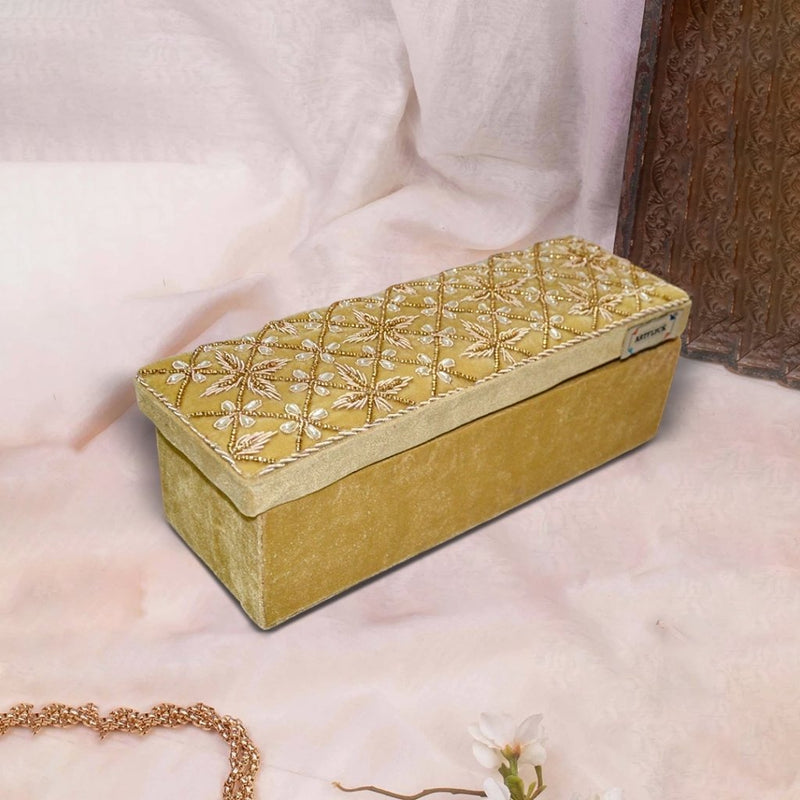 Golden Bangle Choora Box - ArtFlyck