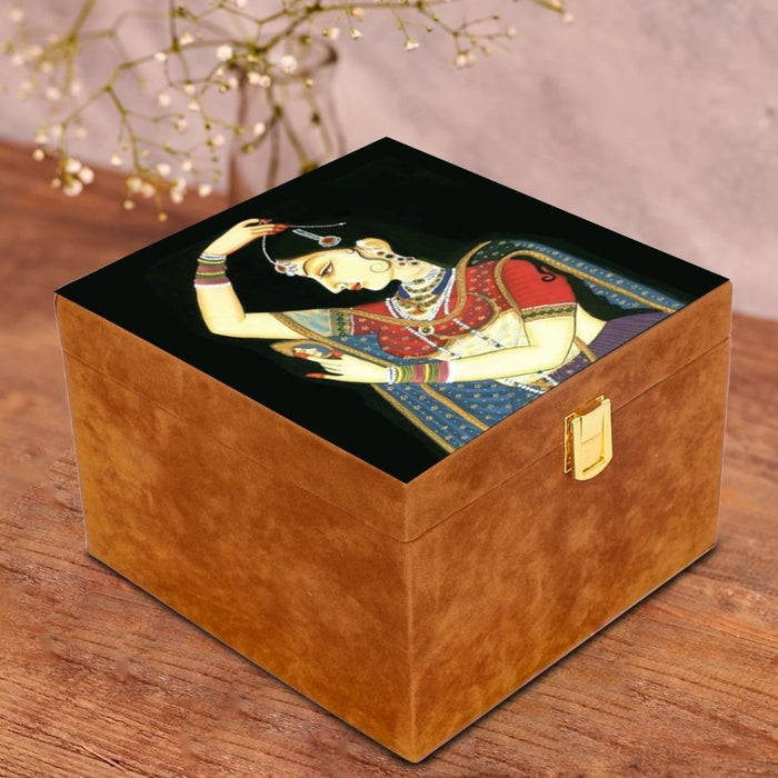 Indian Mudra Delight Vanity Organizer