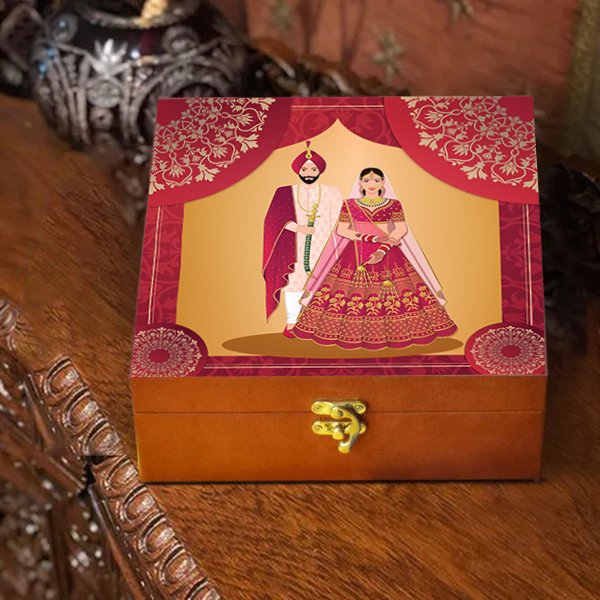 Sikh Bride Groom Trunk Trousseau